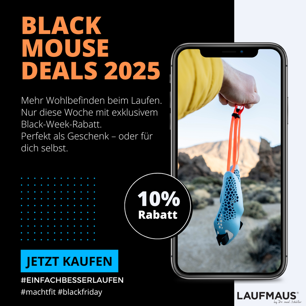 Black Mouse Deal Der offizielle LAUFMAUS® Shop