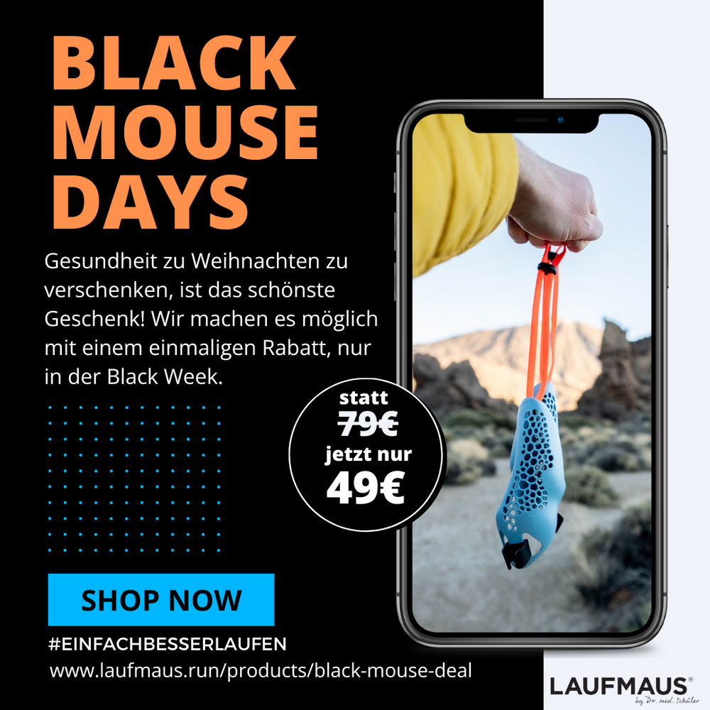 Black Mouse Deal Der offizielle LAUFMAUS® Shop